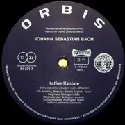 LP - Johann Sebastian Bach • Elly Ameling • Siegmund Nimsgern • Gerald English • Collegium Aureum - Kaffee-Kantate / Bauern-Kantate