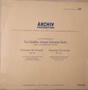 LP - Johann Sebastian Bach − Gustav Scheck , Kammermusikkreis Scheck , Fritz Neumeyer , Solistenvereinig - Ouvertüre Nr. 2 H-Moll BWV 1067 / Ouvertüre Nr. 3 D-Dur BWV 1068