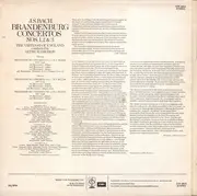 LP - Johann Sebastian Bach , The Virtuosi Of England , Arthur Davison - Brandenburg Concertos No. 1 In F Major • No. 2 In F Major • No. 3 In G Major