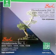 Double CD - Johann Sebastian Bach , Ton Koopman , The Amsterdam Baroque Orchestra - Klavierkonzerte (Vol. 1) BWV 1052, 1057, 1059