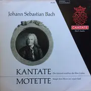 LP - Bach / Westfälische Kantorei - Kantate Die Himmel erzählen die Ehre Gottes; Motette Singet dem Herrn ein neues Lied