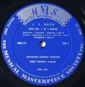 10'' - Bach - Suite No. 1 In C Major / Suite No. 2 In B Minor