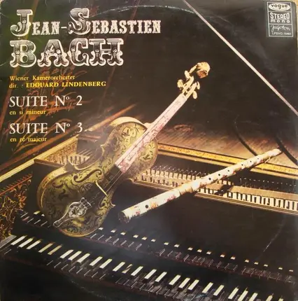 Bach - Suite N° 2 En Si Mineur / Suite N° 3 En Ré Majeur