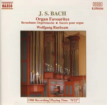 Bach - Organ Favourites