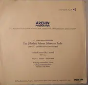 7inch Vinyl Single - Bach - Violin-Konzert Nr. 1 A-moll - Mono