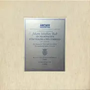 Double LP - Johann Sebastian Bach - Sechs Sonaten Für Violine Und Cembalo BWV 1014-1019 - Hardcover box