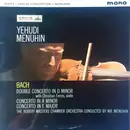 LP - Bach (Yehudi Menuhin) - Violin Concertos - mono