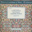 Double LP - J. S. Bach - Concertos For 2, 3 & 4 Harpsichords