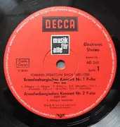 LP - Bach - Brandenburgische Konzerte Nr. 1, 2, 5