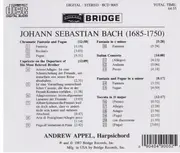 CD - Bach - Three Fantasias · Toccata · Capriccio · Italian Concerto