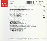 CD - Johann Sebastian Bach , Antonio Vivaldi , Chorus Of St Martin In The Fields , The Academy Of St. Ma - Magnificat. Gloria