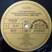 LP - Bach - Orchestersuiten Nr.2 h-moll, Nr.3 D-dur BWV 1067/68