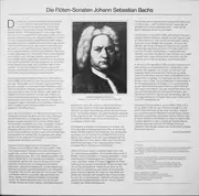 Double LP - Bach - Flöten-Sonaten / Partita A-moll
