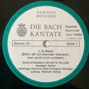 LP - Johann Sebastian Bach , Bach-Ensemble , Helmuth Rilling - Die Bach Kantate: BWV 48 / BWV 113