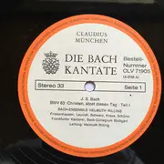 LP - Johann Sebastian Bach , Bach-Ensemble , Helmuth Rilling , Bachcollegium Stuttgart , Frankfurter Kan - Die Bach Kantate: BWV 63 - BWV 151