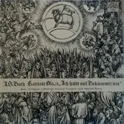 LP - Johann Sebastian Bach , Bachcollegium Stuttgart & Gächinger Kantorei Stuttgart Cond. Helmuth Rilling - Kantate No. 21  ' Ich Hatte Viel Bekümmernis'