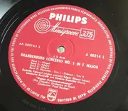 LP - Johann Sebastian Bach - The Brandenburg Concertos No. 1 In F Major, No. 2 In F Major, No. 3 In G Major