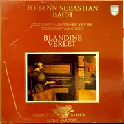 Double LP - Johann Sebastian Bach , Blandine Verlet - Goldberg Variations BWV 988 - ONly Record 1, Insert
