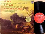 Bach - Sinfonias From Cantatas BWV 12 And 21 · Oboe Concertos In B Flat And E Flat