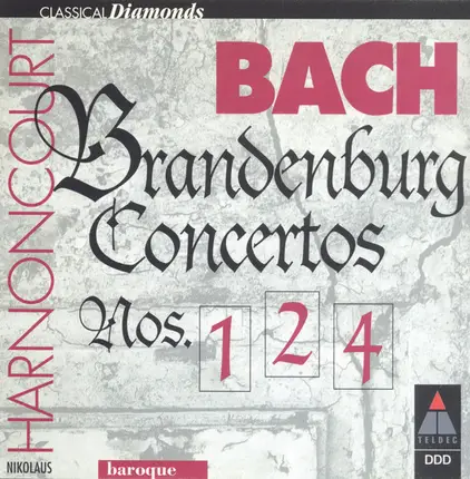 Harnoncourt - Brandenburgische Konzerte 1, 2, 4