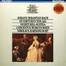LP - Johann Sebastian Bach , Concentus Musicus Wien , Nikolaus Harnoncourt - Ouvertüren Nos. 1 & 2 Overtures 'Suites'