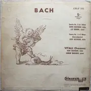 LP - Johann Sebastian Bach - Sonata No. 5 In F Minor / Sonata No. 1 In G Minor - Mono