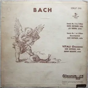 J. S. Bach - Sonata No. 5 In F Minor / Sonata No. 1 In G Minor