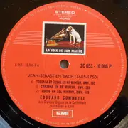LP - Johann Sebastian Bach , Edouard Commette - Pièces Pour Orgue