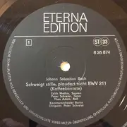 LP - Johann Sebastian Bach , Edith Mathis , Peter Schreier , Theo Adam , Kammerorchester Berlin , Peter - Kantaten Schweigt Stille, Plaudert Nicht - Mer Han En Neue Oberkeet