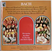 LP - Johann Sebastian Bach , Elly Ameling , Janet Baker , Ian Partridge , John Shirley-Quirk - Herz Und Mund Und Tat Und Leben, 3 Motetten
