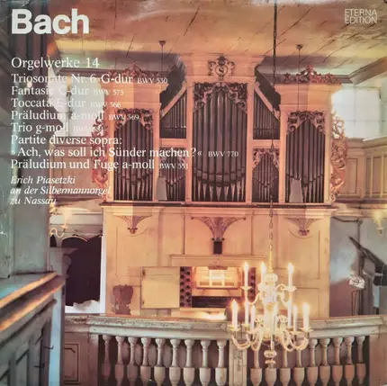 Bach / Erich Piasetzki - Orgelwerke 14