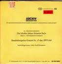7inch Vinyl Single - Bach - Brandenburgisches Konzert Nr. 2 F-dur, BWV 1047