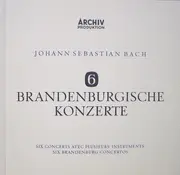 Double LP - Bach - 6 Brandenburgische Konzerte  BWV 1046 - 1051 - Hardcover Box + Booklet