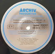 LP - Johann Sebastian Bach , Festival Strings Lucerne , Rudolf Baumgartner - Brandenburgische Konzerte Nr. 1, Nr. 4, Nr. 6 - Triptych sleeve