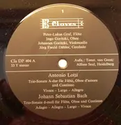 LP - Bach , François Couperin , Antonio Lotti , Johann Joachim Quantz - Barocke Kammermusik - Gatefold