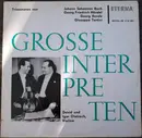 LP - Bach / Händel - David und Igor Oistrach - Große Interpreten - Mono