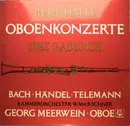 LP - Händel / Telemann / Bach - Oboenkonzerte