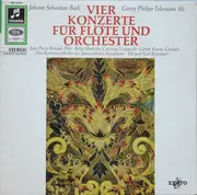 LP - Bach / Telemann - Vier Konzerte Für Flöte Und Orchester