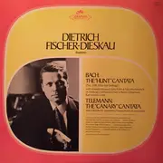 LP - Bach / Telemann - Bach: The 'Hunt' Cantata; Telemann: The 'Canary' Cantata