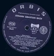LP - Bach/Telemann - Gottes Zeit Ist Die Allerbeste Zeit / Actus Tragicus / Trauerkantate