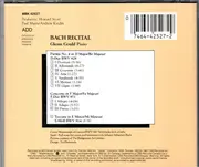 CD - Bach - Bach Recital - Italian Concerto - Partita, Toccata
