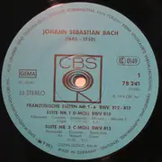 Double LP - Bach - Französische Suiten Nr. 1-6 - Gatefold