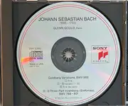 CD - Bach / Glenn Gould - Glenn Gould Live In Salzburg & Moscow - Bach: Goldberg Variations; Three-Part Inventions Nos. 2-15 - Mono