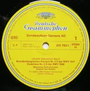 LP - Bach - Mit Diesem Musikalischen Gruß Bedanken Wir Uns Für Die Gute Zusammenarbeit 1985-1986