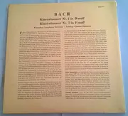 10'' - Bach - Klavierkonzert Nr. 1 In D Moll / Klavierkonzert Nr. 5 in F Moll