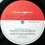 LP - Johann Sebastian Bach , Gunther Pohl , Waldemar Döling - Sechs Sonaten Für Flöte Und Obligates Cembalo Nach BWV 525-530 • Folge I