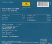 Double CD - Bach - Mass In B Minor = Messe In H-moll