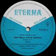 LP - Bach - Gott Fähret Auf Mit Jauchzen, Kantate Nr. 43 / Auf Christi Himmelfahrt Allein, Kantate Nr. 128