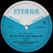 LP - Bach , - Sei Lob Und Ehr' Dem Höchsten Gut, Kantate Nr. 117 / Aus Der Tiefe Rufe Ich, Herr, Zu Dir, Kantate Nr. 131