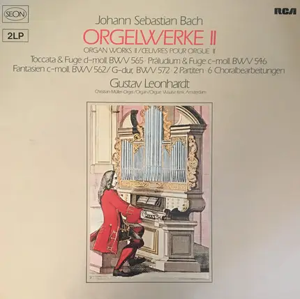 Johann Sebastian Bach , Gustav Leonhardt - Orgelwerke II